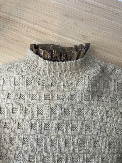 Col amovible Motif Indien