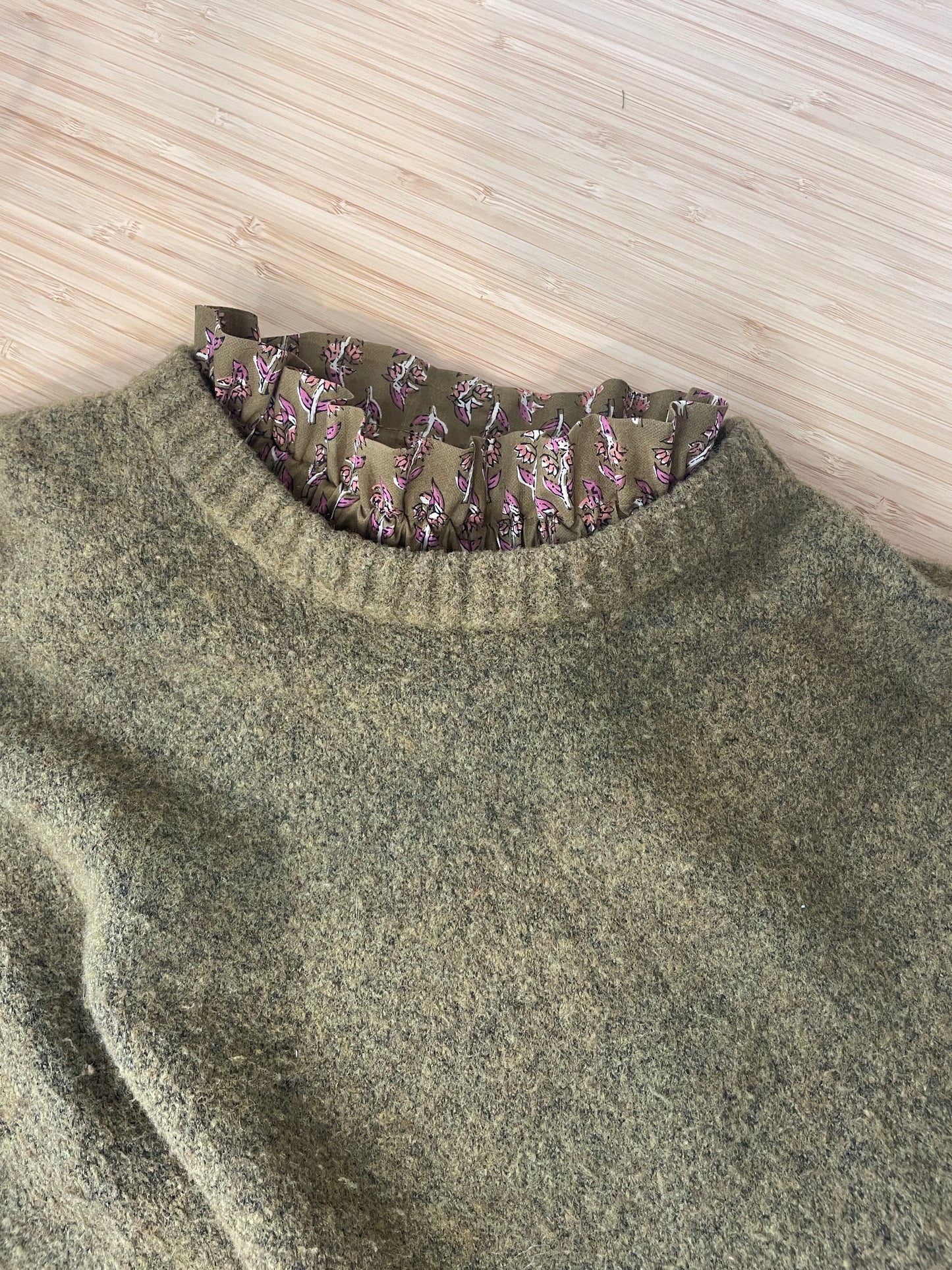 Col amovible Motif Indien