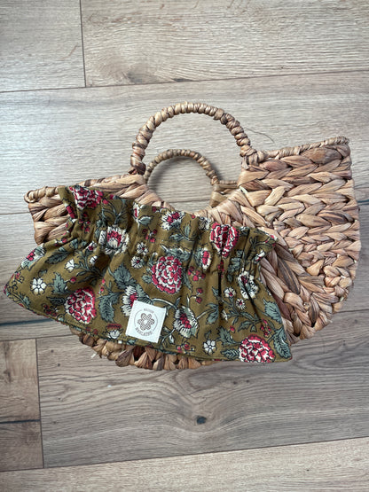 Col amovible Motif Fleuri