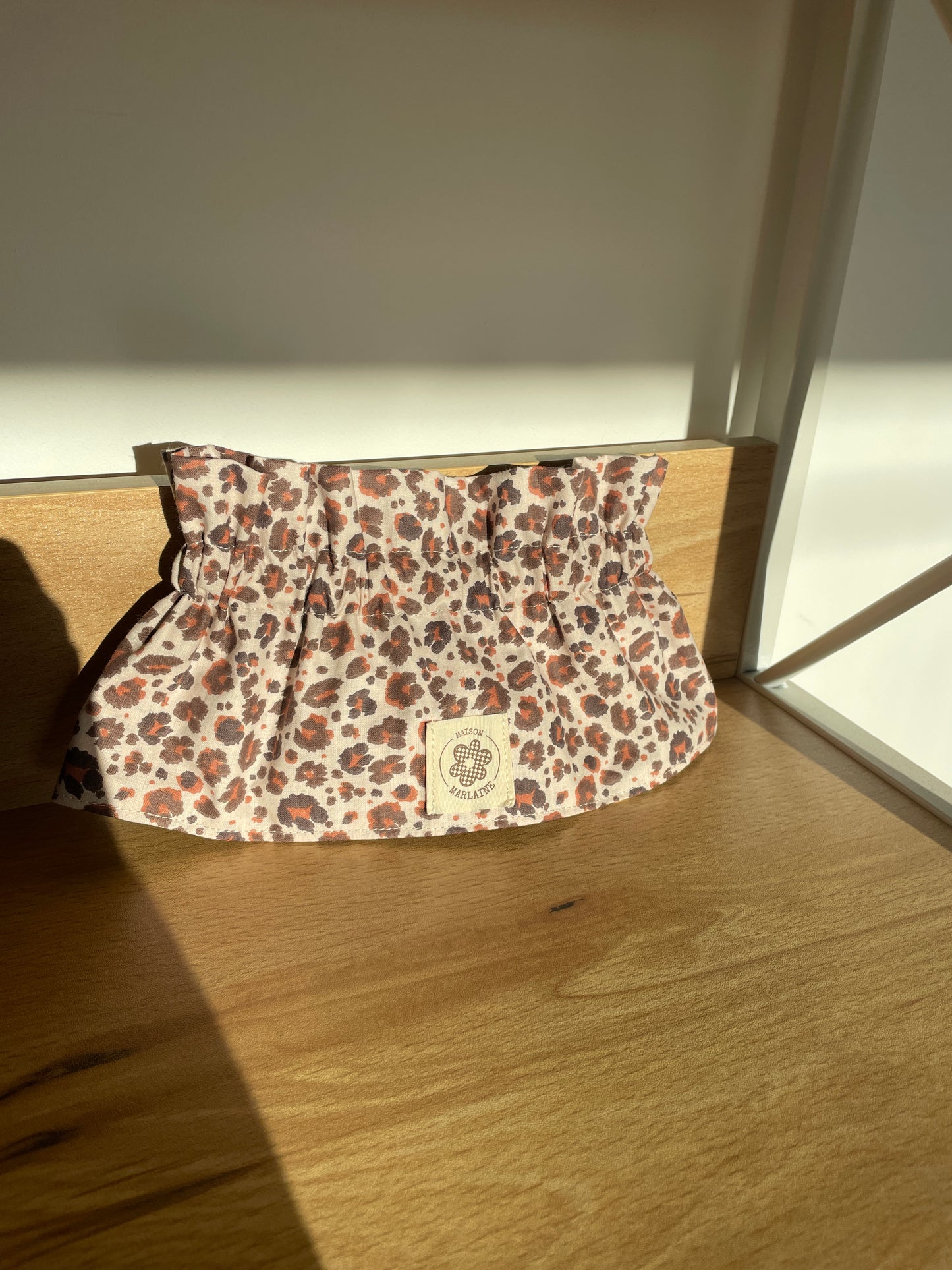 Col amovible Motif Léopard
