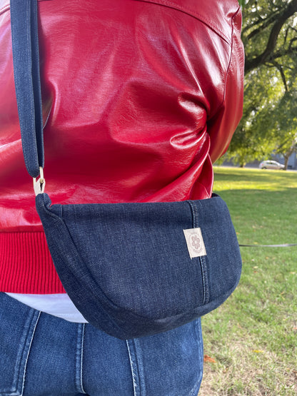Sac à main- Jean brut Upcyclé