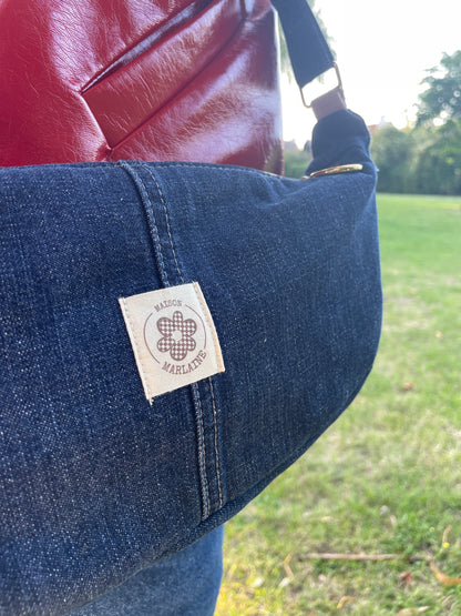 Sac à main- Jean brut Upcyclé