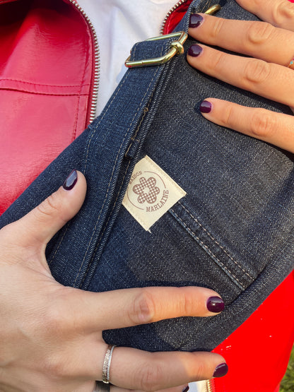 Sac à main- Jean brut Upcyclé