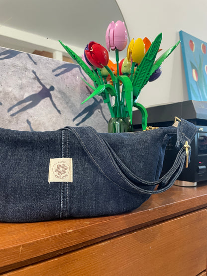 Sac à main- Jean brut Upcyclé