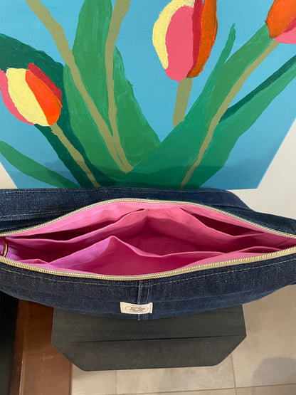 Sac à main- Jean brut Upcyclé