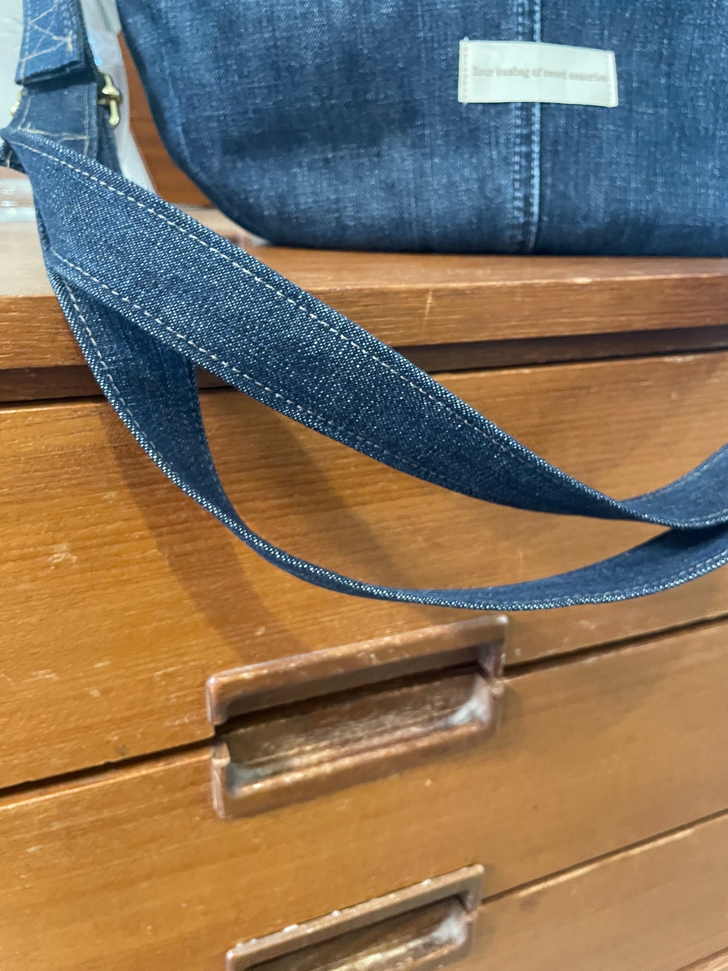 Sac à main- Jean brut Upcyclé